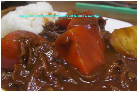 ピン来てないビーフシチュー