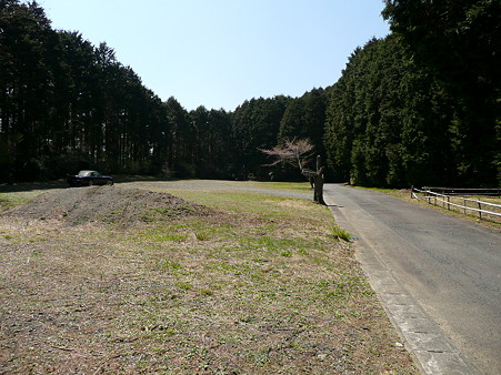 浜石岳の駐車場