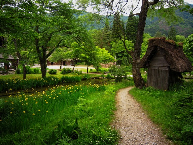 山茂文四郎家唐臼小屋
