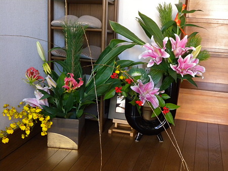 年末年始のお花