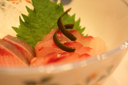 寒ダラ刺身