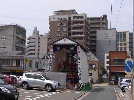 37 博多祇園山笠 恵比須流 舁き山 琴瑟相和調(きんしつあいわしてととのう)2012年 写真画像