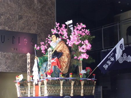 38 博多祇園山笠 中洲流 舁き山 仙台守護独眼竜(せんだいしゅごどくがんりゅう)2012年 写真画像9