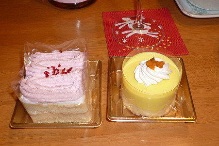 ワンコ用のケーキ(ベリーとカボチャ)