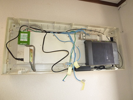 フレッツ光ネクスト工事(12)