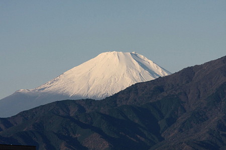 2011.12.04　駅前　富士山