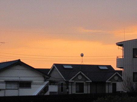 夕暮れ時の・2