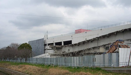 ジャスコ豊橋店 取壊中 バロー建設へ-180315-1