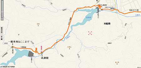 大町・高瀬川