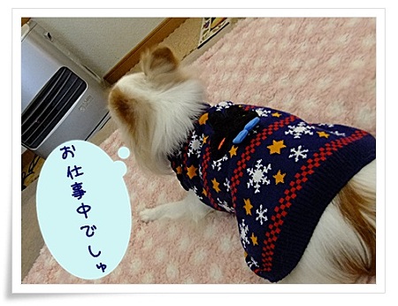 お仕事中