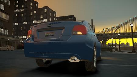 2012 Subaru Impreza Sedan リア